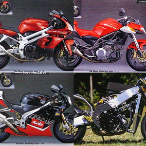 雑誌　aprilia アプリリア 1000 ファルコ FALCO RSV ミッレ MILLER カジバ CAGIVA Vラプター V-RAPTOR ビモータ bimota SB8K 13ページ