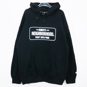 NEIGHBORHOOD ネイバーフッド 23SS NH SHIBUYA SWEATPARKA 渋谷 スウェット パーカー フーデッド ロングスリーブ フーディー ブラック Sepz