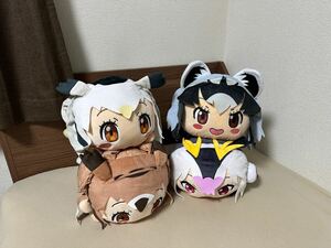 けものフレンズ メガジャンボ 寝そべり ぬいぐるみ ワシミミズク アフリカオオコノハズク アライさん