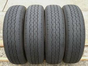 ●買得ＢＳ　エコピア　ＲＤ６１３　１９５/８０Ｒ１５　１０７/１０５Ｎ　２２年製９．５部山中古４本売り切り！