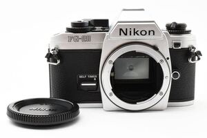 ◆希少◆ ニコン Nikon FG-20 ボディ Fマウント シルバー フィルムカメラ #4528