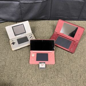 ♪【売り切り】Nintendo 任天堂 ニンテンドーDS/DSi/3DSまとめ！NTR-001/UTL-001/CTR-001 シルバー レッド ピンク ゲーム機 ソフト付属 