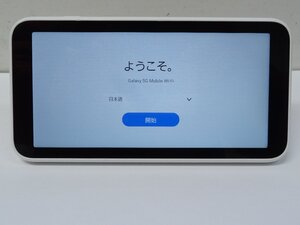 ユ■/Zこ8697　au Galaxy 5G Mobile Wi-Fi SCR01 リセット済 利用制限判定〇 ジャンク 保証無