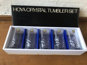 【中古】HOYA クリスタル タンブラー セット HOYA CRYSTAL TUMBLER SET NTS1240E タンブラー・5