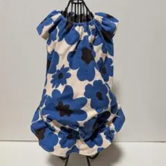 犬の服ハンドメイド BlueFlower