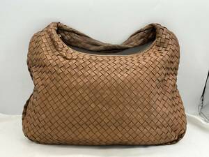 sk9553060/BOTTEGA VENETA ボッテガ ヴェネタ イントレチャート ホーボー ワンショルダーバッグ レザー ハンドバッグ ブラウン