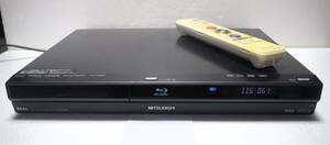 三菱電機 ブルーレイディスクレコーダー DVR BZ-240 500GB / 動作品 純正リモコン付き CM部分カット再生