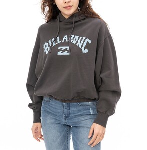 【SALE】★送料無料★2024秋冬 新品【BILLABONG/ビラボン】ARCH LOGO SWEAT PARK パーカー OFB レディースL BE014013