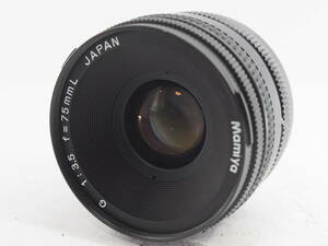 ★特上品★ マミヤ MAMIYA G 75ｍｍ Ｆ3.5 Ｌ MAMIYA6用マウント 中判カメラ用レンズ ＃A1125