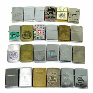 ★E2749 ジッポ ZIPPO オイルライター 24点セット 未使用・限定品あり 着火未確認品 メンズ★