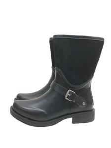 UGG australia◆ブーツ/レインブーツ/sivada/シバダ/23cm/ブラック/1014457/スウェード/ラバー//