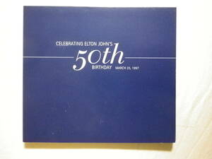 『Elton John/Celebrating Elton John’s 50th Birthday-March 25, 1997(1997)』(ROCKET RKSAD 00415,USA盤,Promo,Digipak)