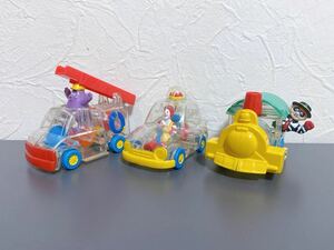 マクドナルド　ハッピーセット　レトロ　自動車　3個セット