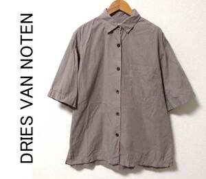 正規品 Dries Van Noten ドリスヴァンノッテン ルーズシルエット 半袖シャツ L