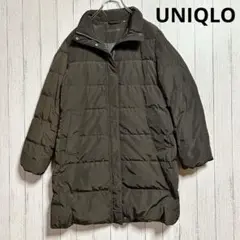 UNIQLO 古着 ブラウン ダウンジャケット