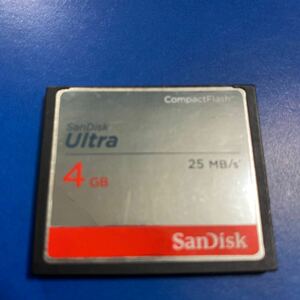 SanDisk Ultra　コンパクトフラッシュ　4GB