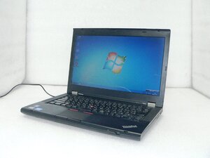 Windows7 Lenovo ThinkPad T430 Core i5-3320M 2.6GHz メモリ 4GB HDD 320GB(SATA) 14インチ(1366×768) 液晶ムラあり