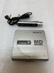 RE0064 SONY MZ-E35 MDプレーヤー ソニー MD WALKMAN MDウォークマン　通電未確認　現状品　1115