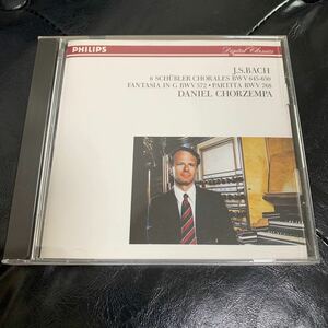 PHILIPS バッハ　6つのシュープラー・コラール　コルゼンパ　CD
