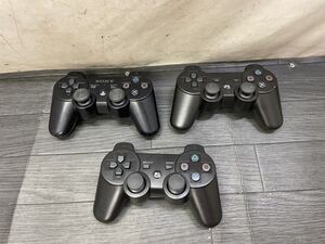 II2019 PS3 [コントローラ 3点 CECHZC2J, 他] 純正 互換品 ワイヤレス プレステ3 まとめて セット 動作確認済/60