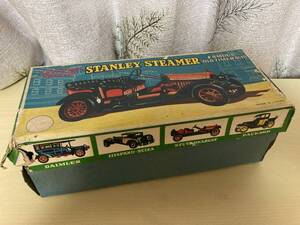 ブリキ　ミニカー　日本製　stanley steamer スタンレースチーマー　昭和レトロ　ビンテージ玩具