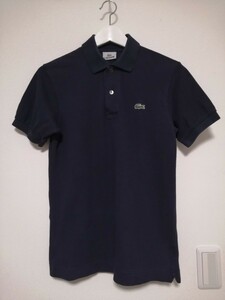 国内正規品　LACOSTE ラコステ 半袖 ポロシャツ 2 ネイビー L1212X OSAGARI