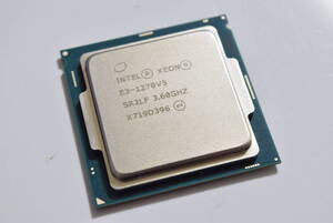 美品 intel Xeon E3-1270V5 3.60Ghz 4コア8スレッド CPU LGA1151