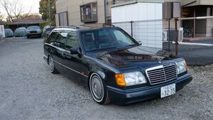 S124　希少！エメラルドブラック　エアサス新品　W124をお求めやすい価格で！　レストアGT