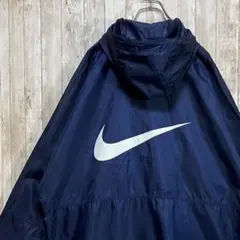 505【90s-00s】ナイキ NIKE ハーフジップナイロンジャケット　XL