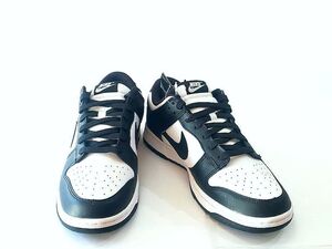 28cm NIKE DUNK LOW RETRO WHITE BLACK DD1391-100 ナイキ ダンク パンダ 新品 未使用 国内正規品