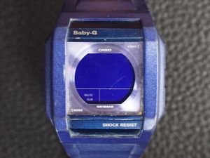 希少 ヴィンテージ カシオ CASIO ジーショック G-SHOCK ベイビー・ジー Baby-G 腕時計 型式: BG-810 CAL: 3164 ジャンク 管理No.13405