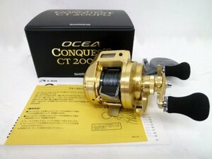 N【大関質店】 新品同様 リール SHIMANO シマノ OCEA オシア CONQUEST コンクエスト CT200PG 右 03817