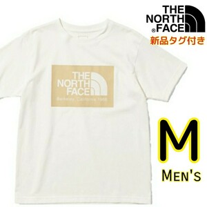 【新品・送料無料】ノースフェイス 半袖Tシャツ カリフォルニアロゴT M オフホワイト THE NORTH FACE