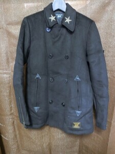 glamb Leonardo P-coat レオナルドピーコート 1 ブラック #GB16WT/JKT03 グラム