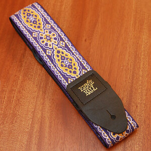 特価 Ernie Ball Purple Sunset Jacquard Straps [#4095] アーニーボール ジャカード ストラップ パープルサンセット ギターストラップ