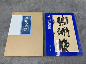 【 書道 傅山の書法 山内観 二玄社 1994年 初版 】書風落款 徹底研究　本