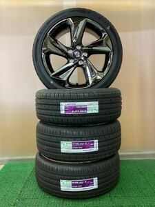 【348】トヨタ 220系クラウン純正アルミSET 18×8J+45 114.3-5H 中古品4本