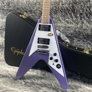 Epiphone Kirk Hammett 1979 Flying V Purple Metallic