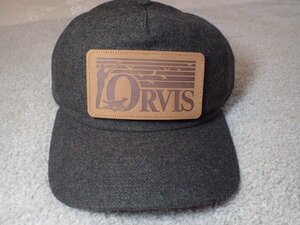 ORVIS　キャップ　COVEY　ライズ　フランネル　ボールキャップ　色　こげ茶　サイズフリー　