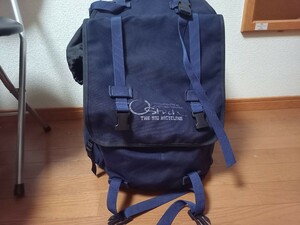 OSTRICH　パニアバッグ　特大　オストリッチ　旧ロゴ　中古美品