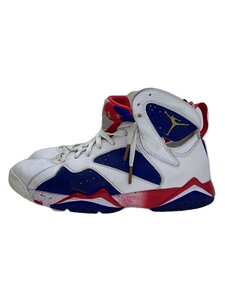 NIKE◆AIR JORDAN 7 RETRO/エアジョーダンレトロ/ホワイト/304775-123/26.5cm/WHT