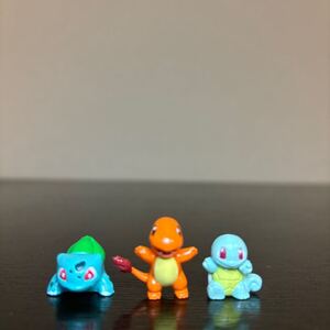 ちびポケ 御三家 中古品 フシギダネ ヒトカゲ ゼニガメ 中古品 ポケモン フィギュア ポケットモンスター