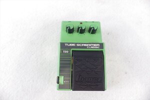 ☆ 1円スタート ☆ Ibanez アイバニーズ TS10 台湾製 エフェクター 音出し確認済 中古 現状品 250107B9118