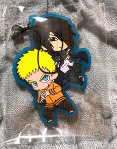 NARUTO ラバーストラップ サスケ＆ナルト