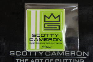 超激レア スコッティ キャメロン CUSTOM CRAFTED PUTTERS ステッカー シール 未使用 保管品 Scotty Cameron