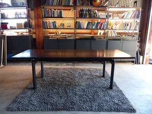 Cassina（カッシーナ）｜LC6 ダイニングテーブル｜ブラック/オーク材｜ル・コルビュジェ｜W2250