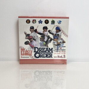 TOM【未使用品】プロ野球 カードゲーム DREAM ORDER セ・リーグ ブースターパック 2024 Vol.3〈73-241024-WY-6-TOM〉