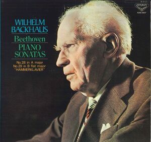 LP Wilhelm Backhaus ベートーヴェン : ピアノ ソナタ 第28番 第29番 K20C8637 LONDON /00260