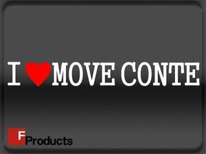 Fproducts アイラブステッカー■MOVE CONTE/アイラブ ムーヴコンテ