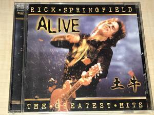 RICK SPRINGFIELD/THE GREATEST HITS...ALIVE◆2000年ライヴ